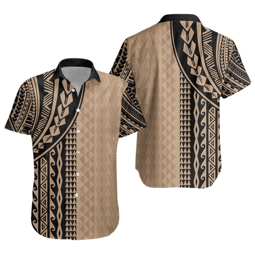 Hawaii Short Sleeve Shirt Polynesia Polynesian Tattoo