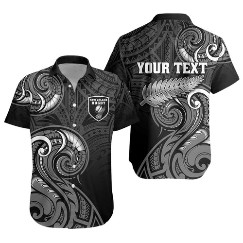 New Zealand Short Sleeve Shirt Maori Koru Spirit Style