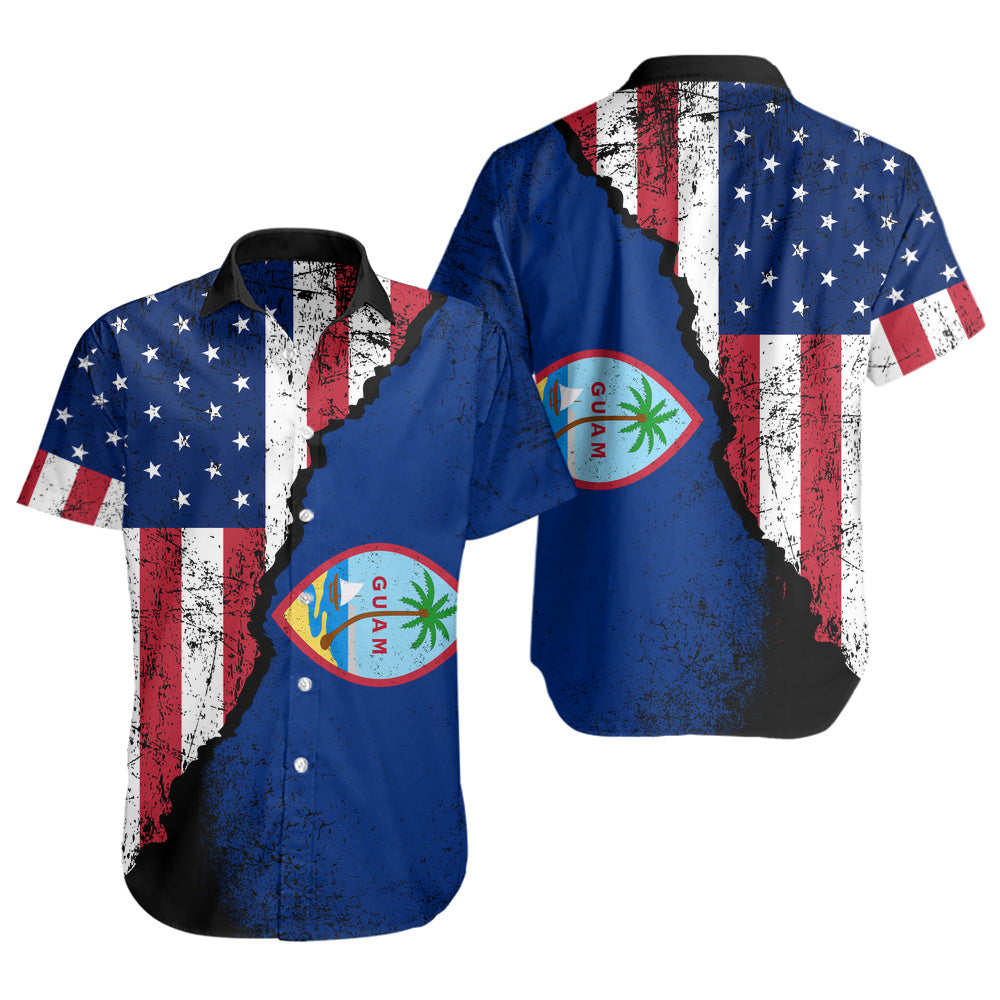 Guam Short Sleeve Shirt American Unity Style