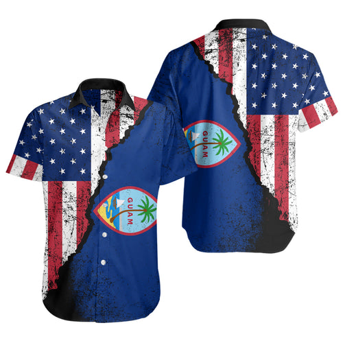 Guam Short Sleeve Shirt American Unity Style