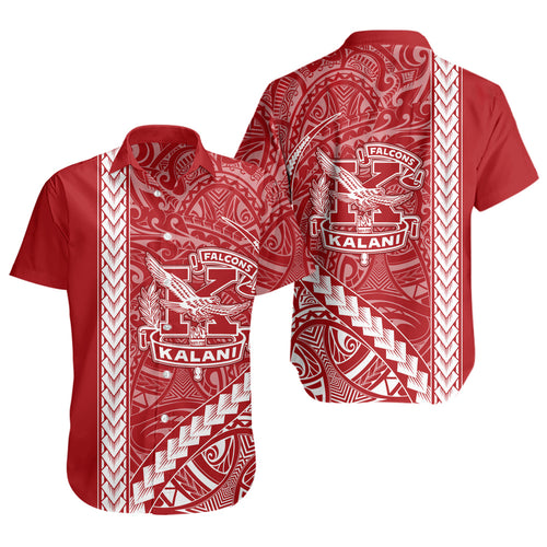Kalani High School Short Sleeve Shirt Tribal Polynesian Pride Style