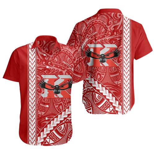 Kauai High School Short Sleeve Shirt Tribal Polynesian Pride Style