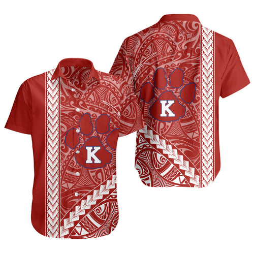Keaʻau High School Short Sleeve Shirt Tribal Polynesian Pride Style