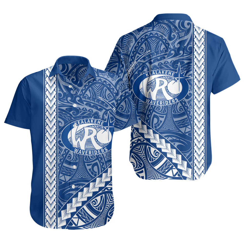 Kealakehe High School Short Sleeve Shirt Tribal Polynesian Pride Style
