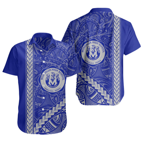 moanalua high school Short Sleeve Shirt Tribal Polynesian Pride Style