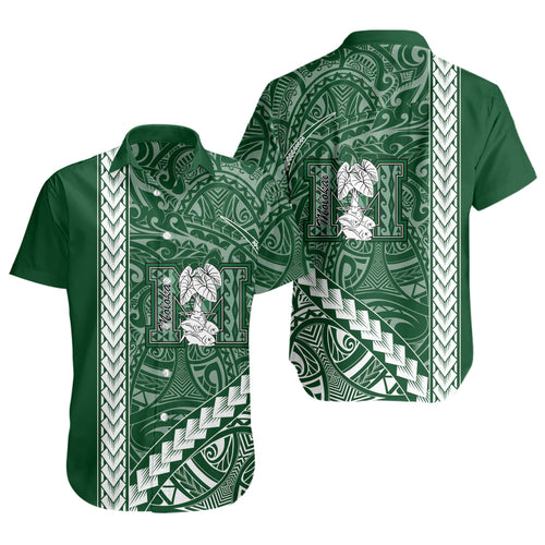 Molokaʻi High School Short Sleeve Shirt Tribal Polynesian Pride Style