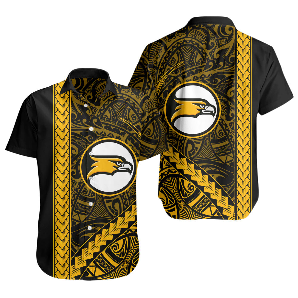 Nanakuli High and Intermediate School Short Sleeve Shirt Tribal Polynesian Pride Style