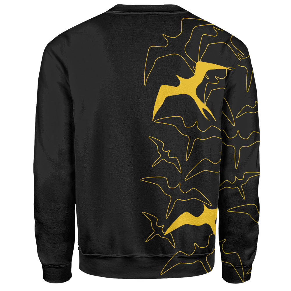 Hawaii Sweatshirt Iwa Bird Flight Style