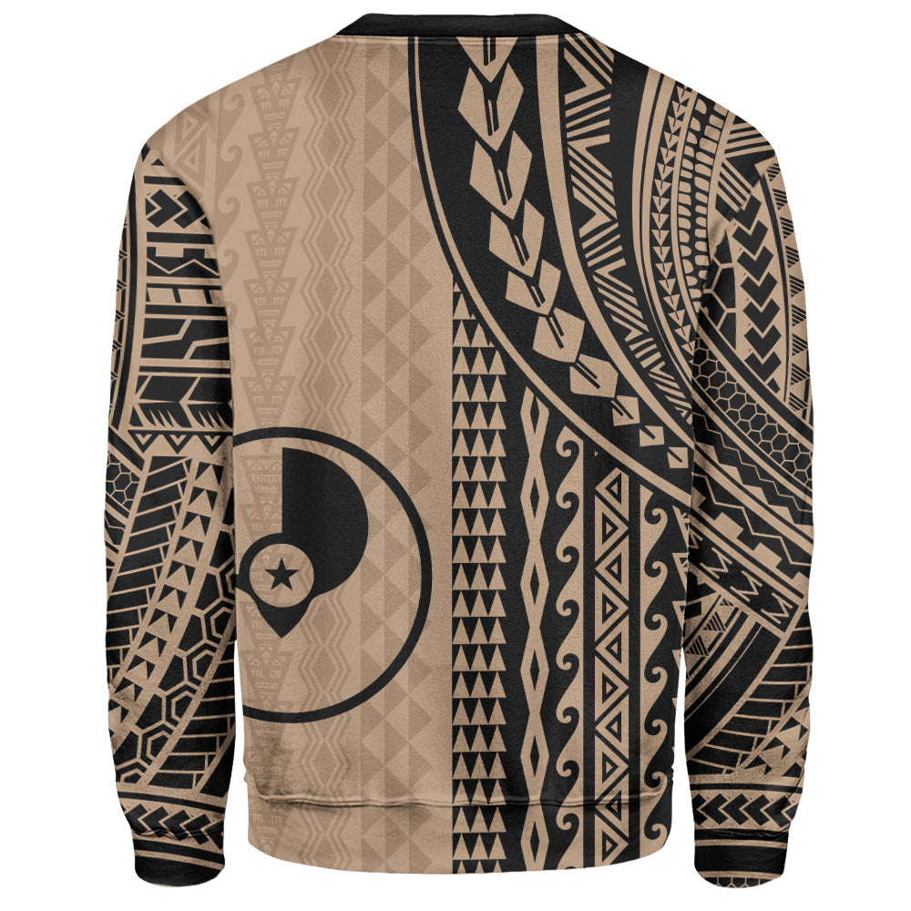 Yap State Sweatshirt Polynesian Tattoo