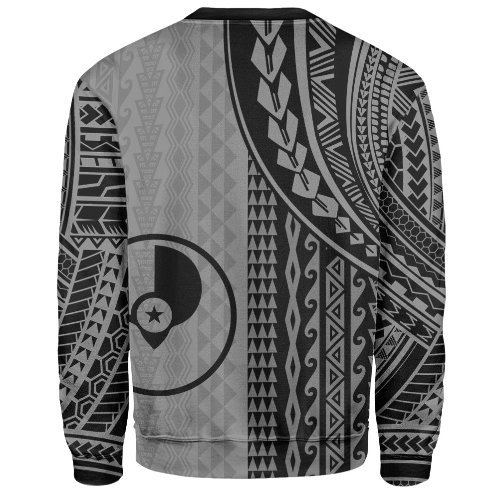 Yap State Sweatshirt Polynesian Tattoo