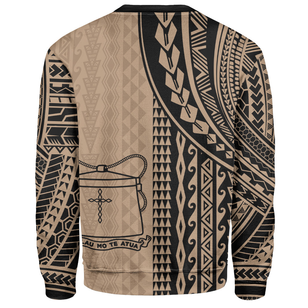 Tokelau Sweatshirt Polynesian Tattoo