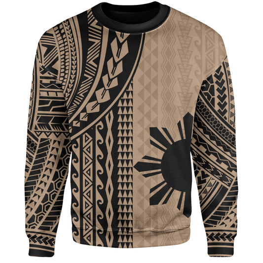 Philippines Filipinos Sweatshirt Polynesian Tattoo