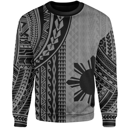 Philippines Filipinos Sweatshirt Polynesian Tattoo