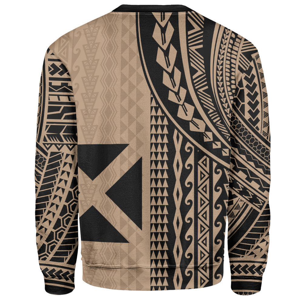 Wallis And Futuna Sweatshirt Polynesian Tattoo