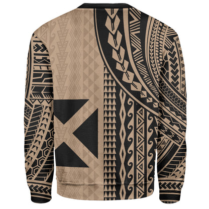 Wallis And Futuna Sweatshirt Polynesian Tattoo