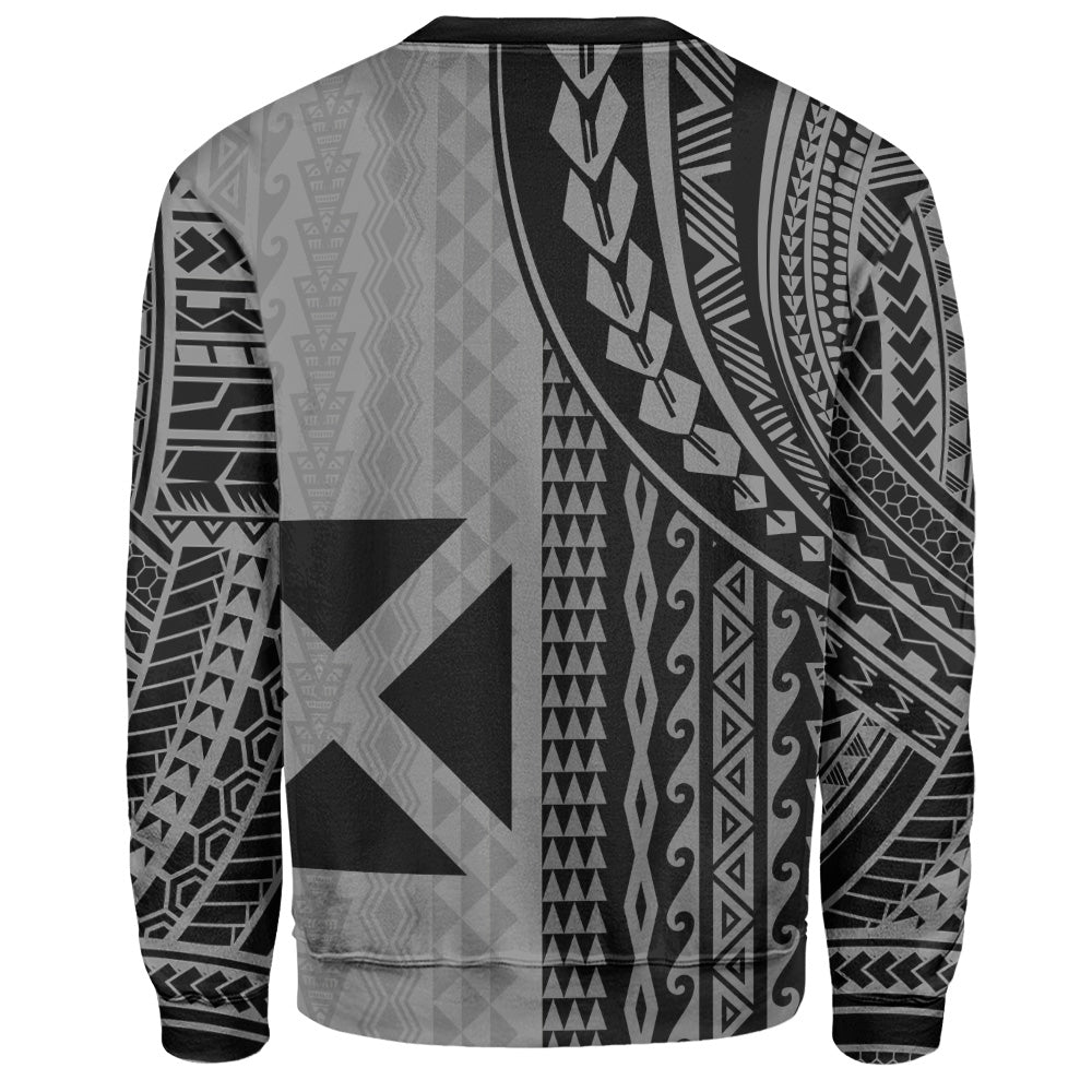 Wallis And Futuna Sweatshirt Polynesian Tattoo