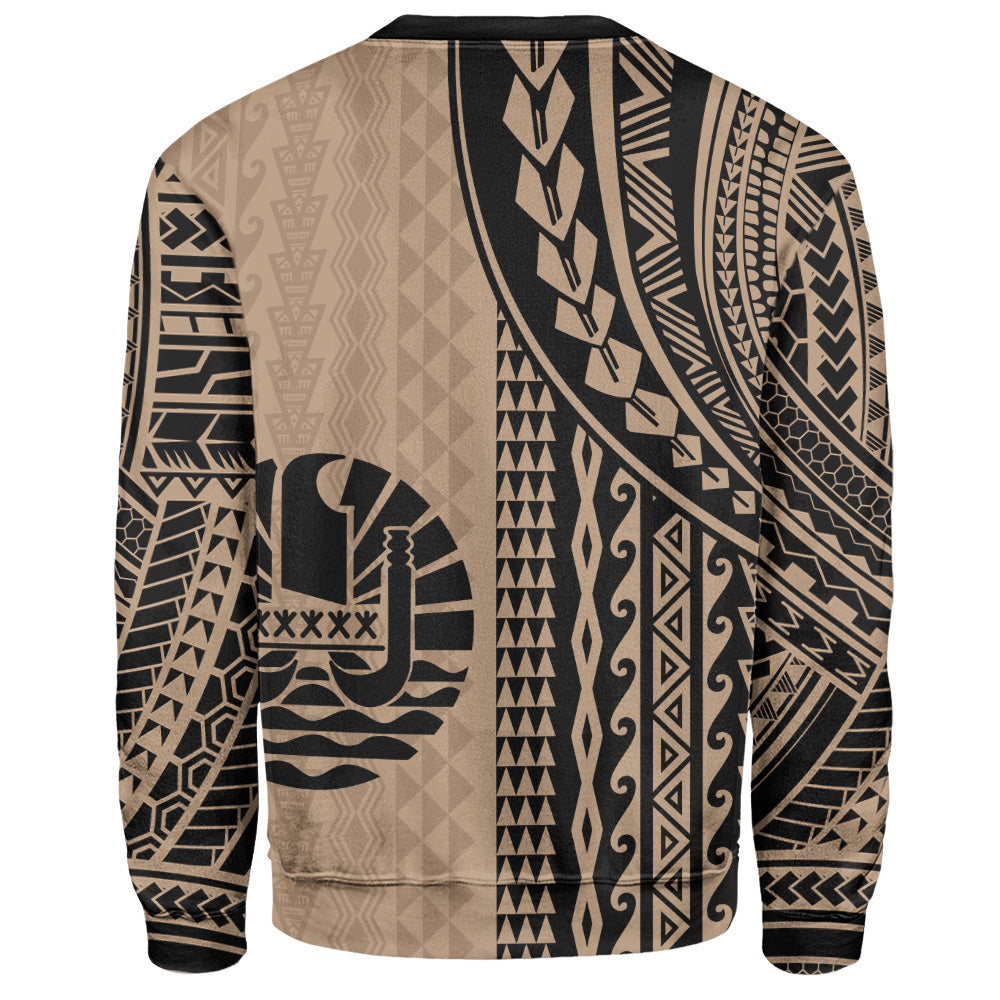 Tahiti Sweatshirt Polynesian Tattoo