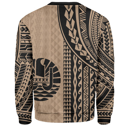 Tahiti Sweatshirt Polynesian Tattoo
