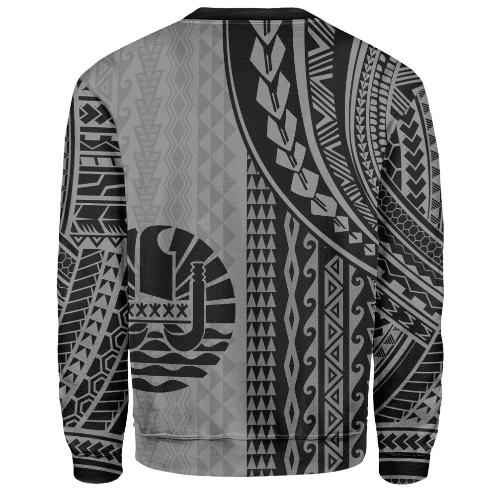 Tahiti Sweatshirt Polynesian Tattoo