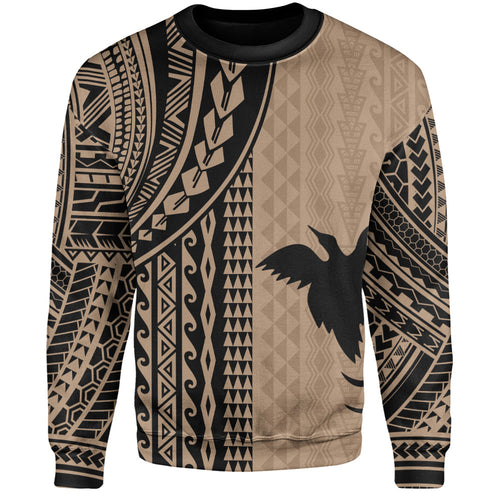 Papua New Guinea Sweatshirt Polynesian Tattoo