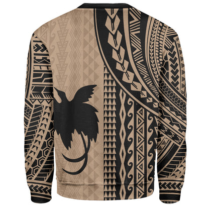 Papua New Guinea Sweatshirt Polynesian Tattoo