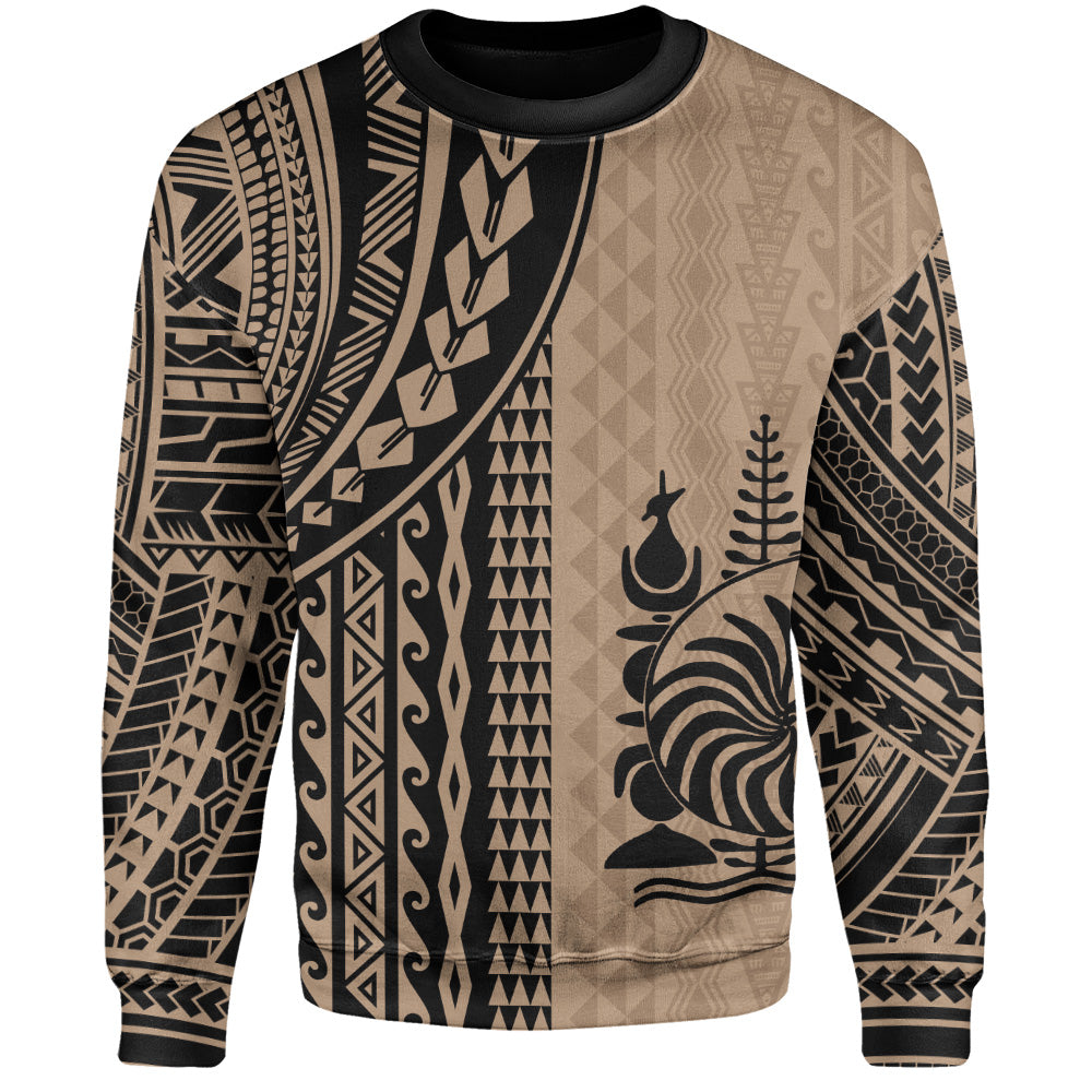 New Caledonia Sweatshirt Polynesian Tattoo