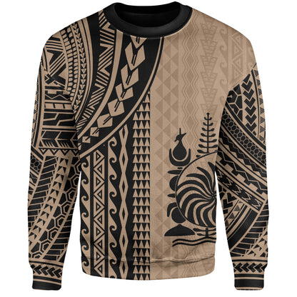 New Caledonia Sweatshirt Polynesian Tattoo