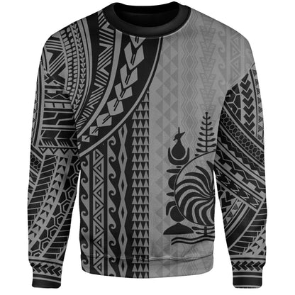 New Caledonia Sweatshirt Polynesian Tattoo