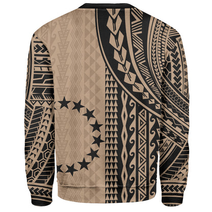 Cook Islands Sweatshirt Polynesian Tattoo