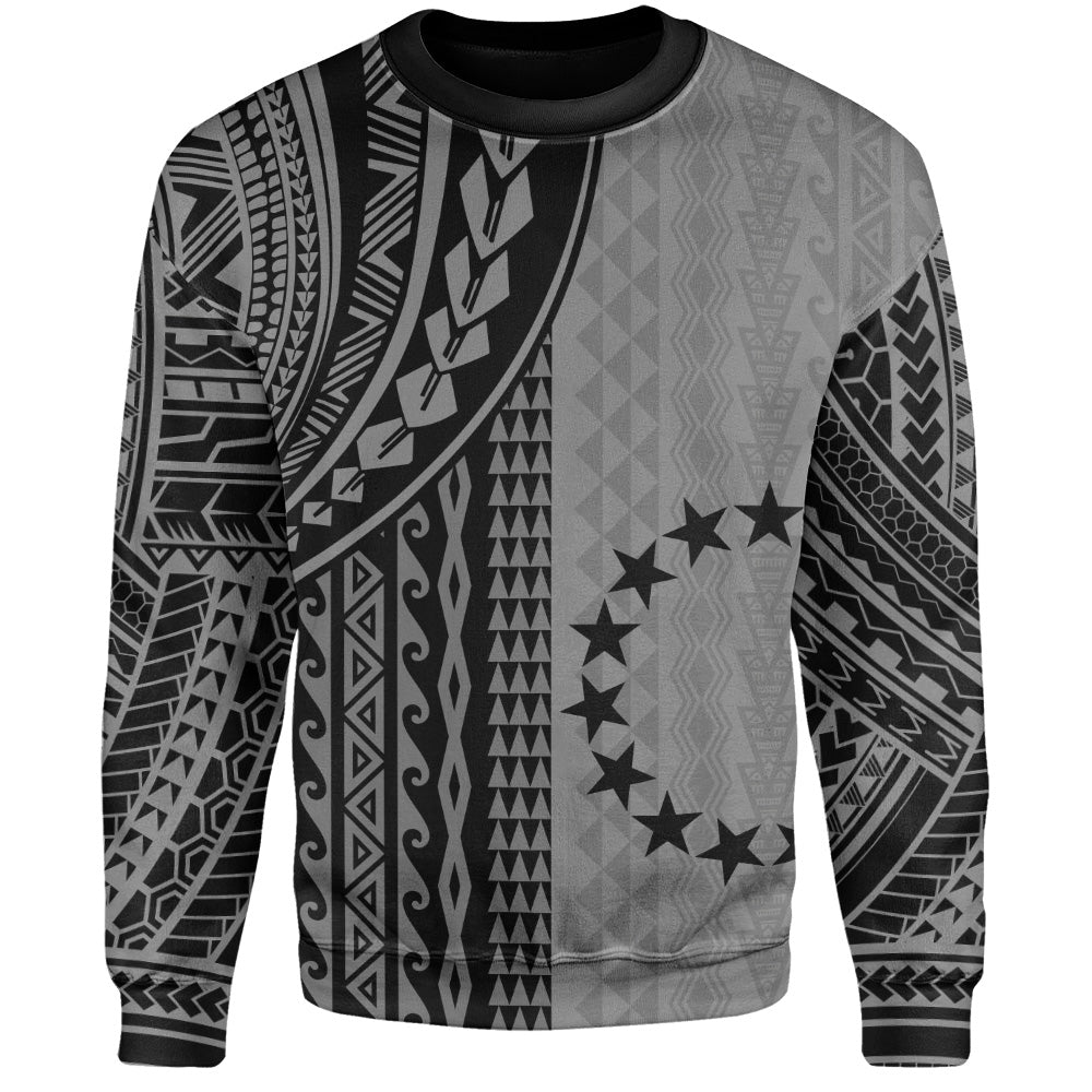 Cook Islands Sweatshirt Polynesian Tattoo