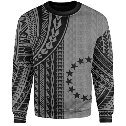 Cook Islands Sweatshirt Polynesian Tattoo