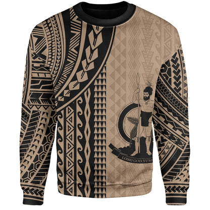Vanuatu Sweatshirt Polynesian Tattoo