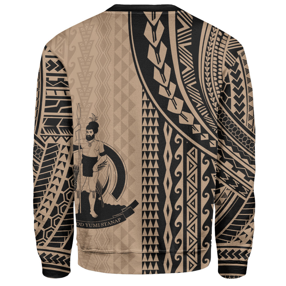 Vanuatu Sweatshirt Polynesian Tattoo