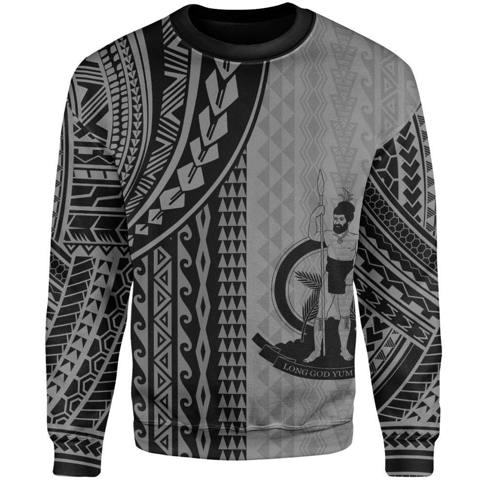 Vanuatu Sweatshirt Polynesian Tattoo