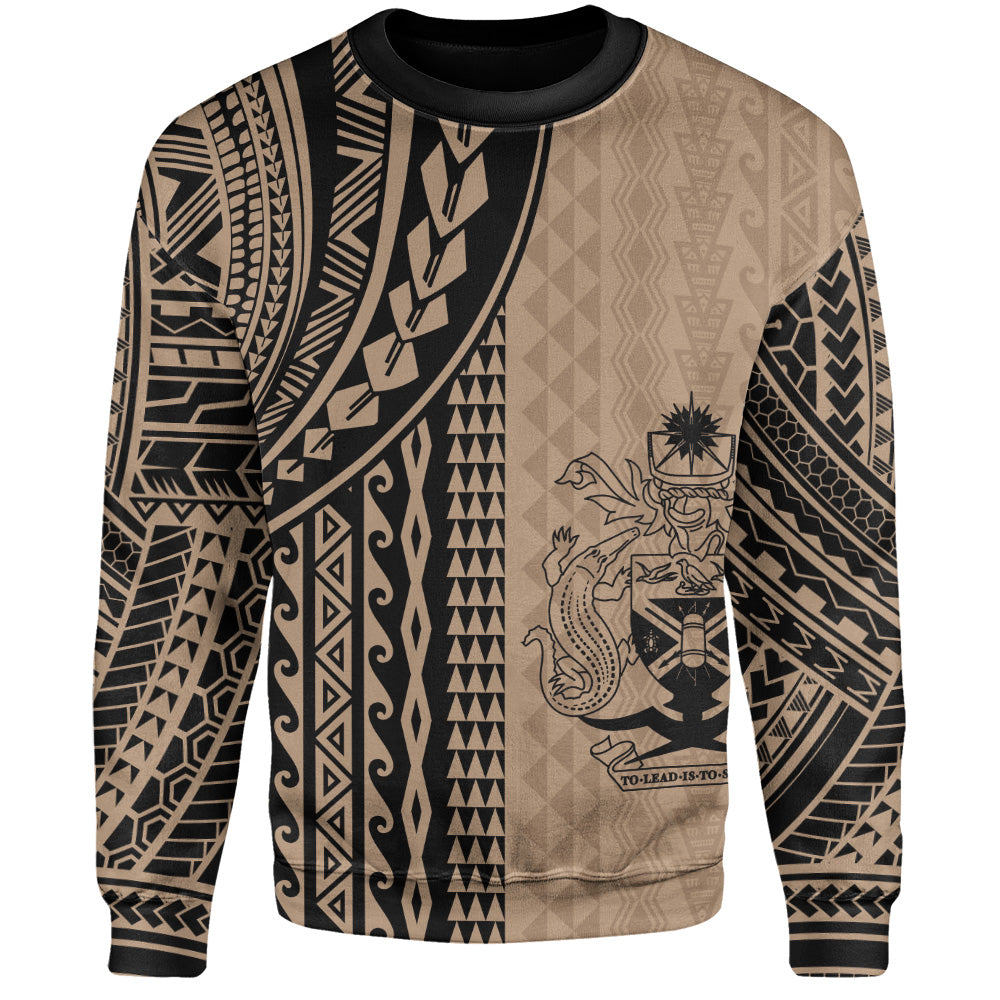 Solomon Islands Sweatshirt Polynesian Tattoo