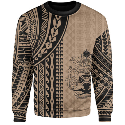 Solomon Islands Sweatshirt Polynesian Tattoo