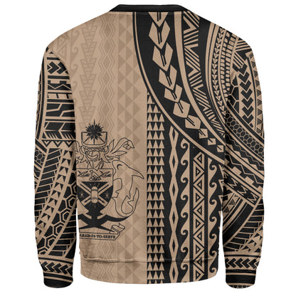 Solomon Islands Sweatshirt Polynesian Tattoo
