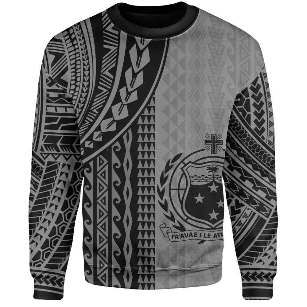 Samoa Sweatshirt Polynesian Tattoo