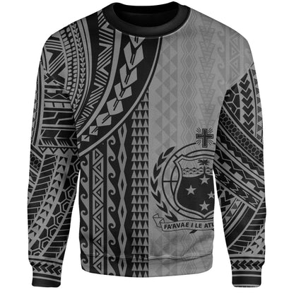 Samoa Sweatshirt Polynesian Tattoo