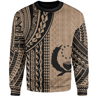 Pohnpei State Sweatshirt Polynesian Tattoo
