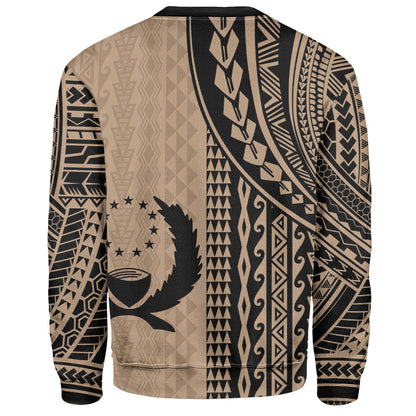 Pohnpei State Sweatshirt Polynesian Tattoo