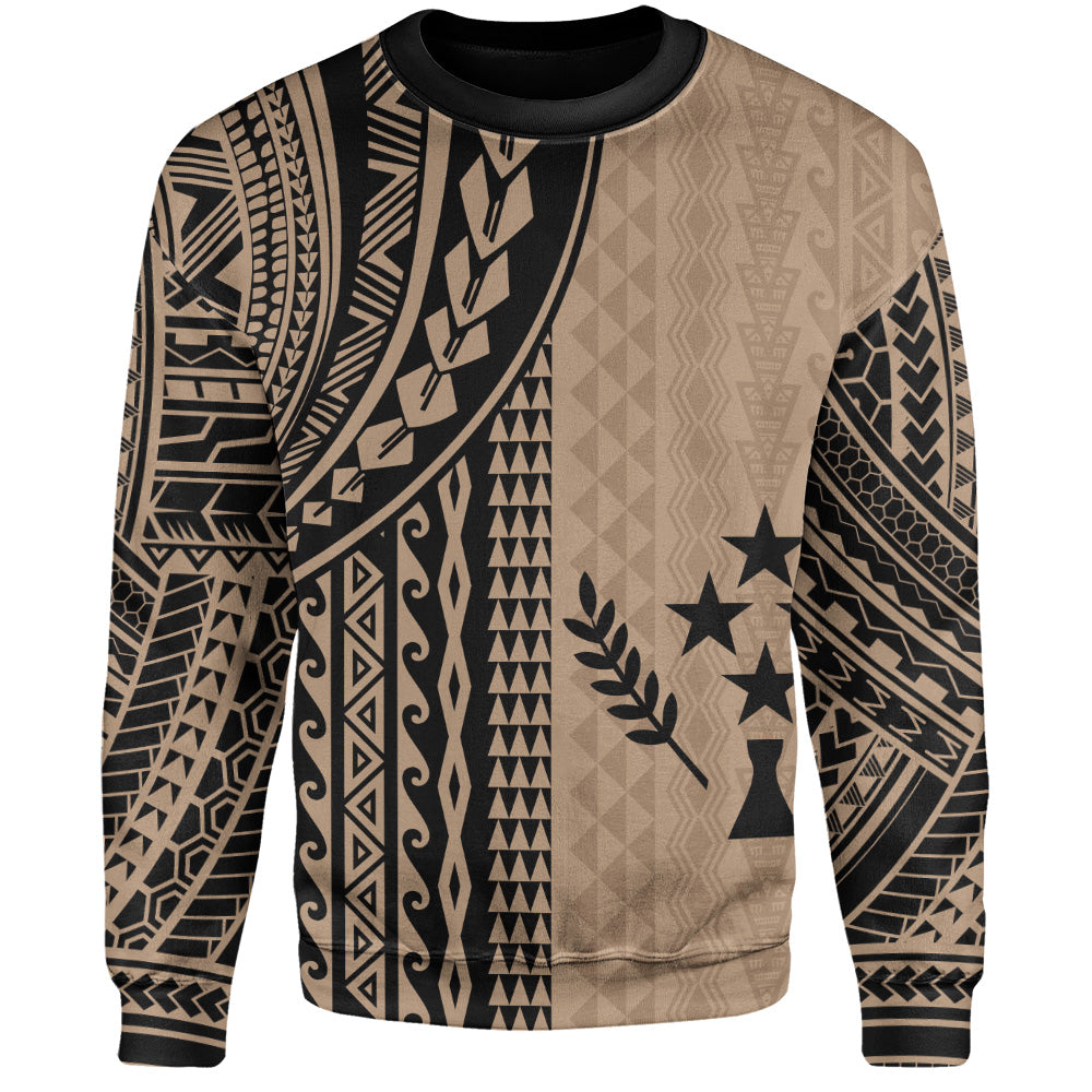 Kosrae Sweatshirt Polynesian Tattoo