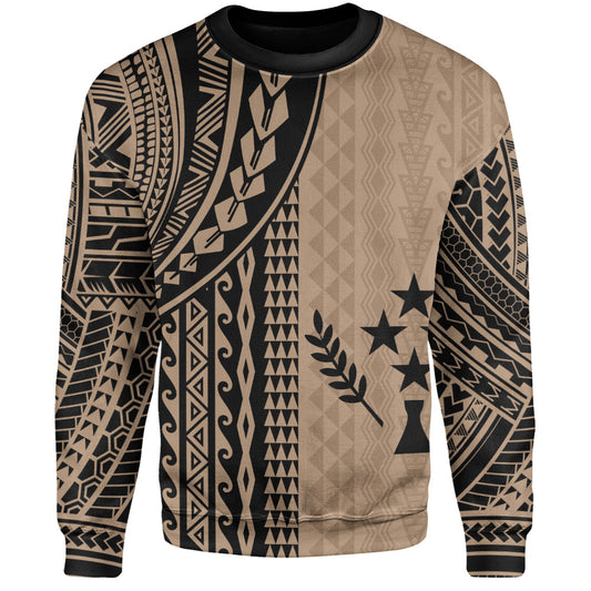 Kosrae Sweatshirt Polynesian Tattoo