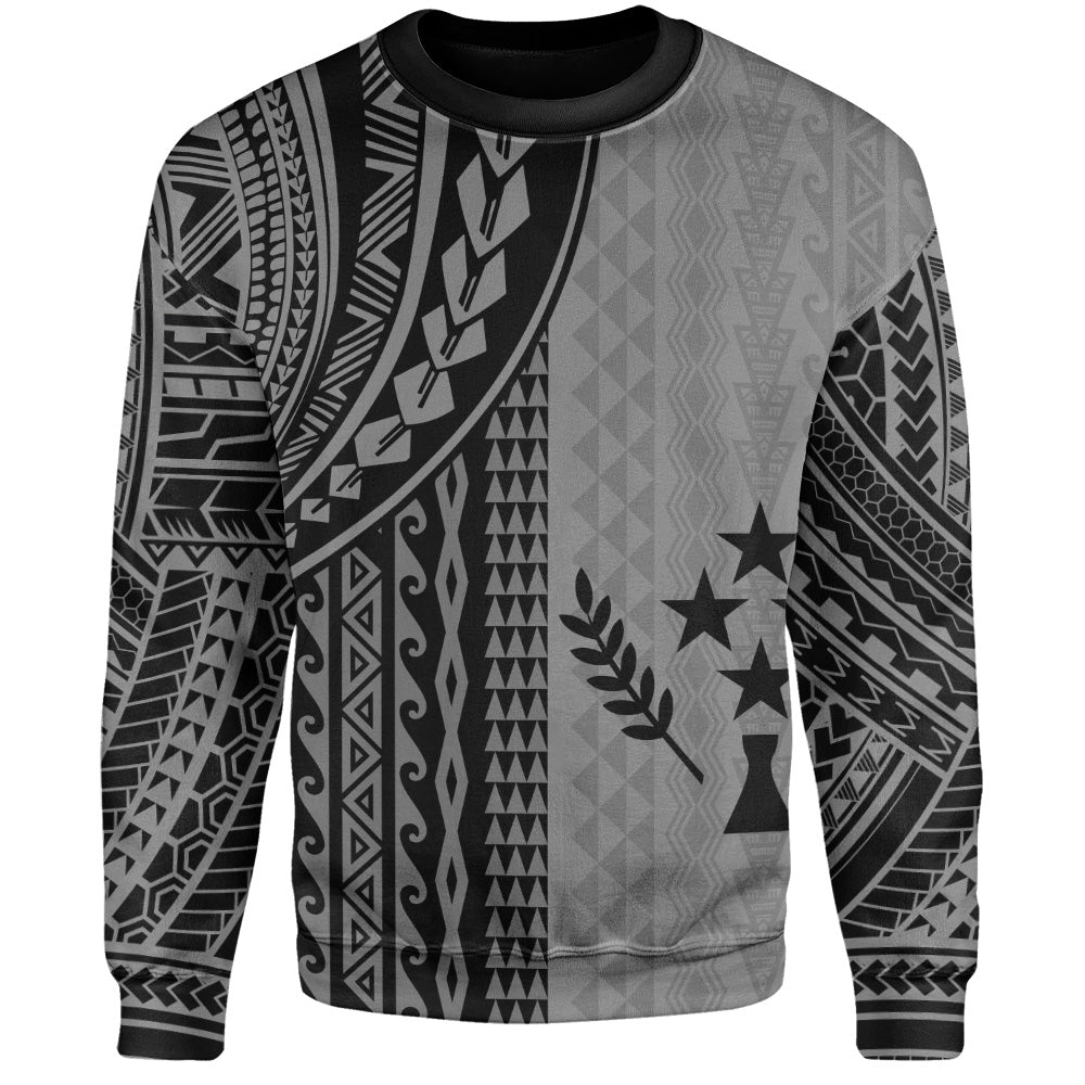 Kosrae Sweatshirt Polynesian Tattoo