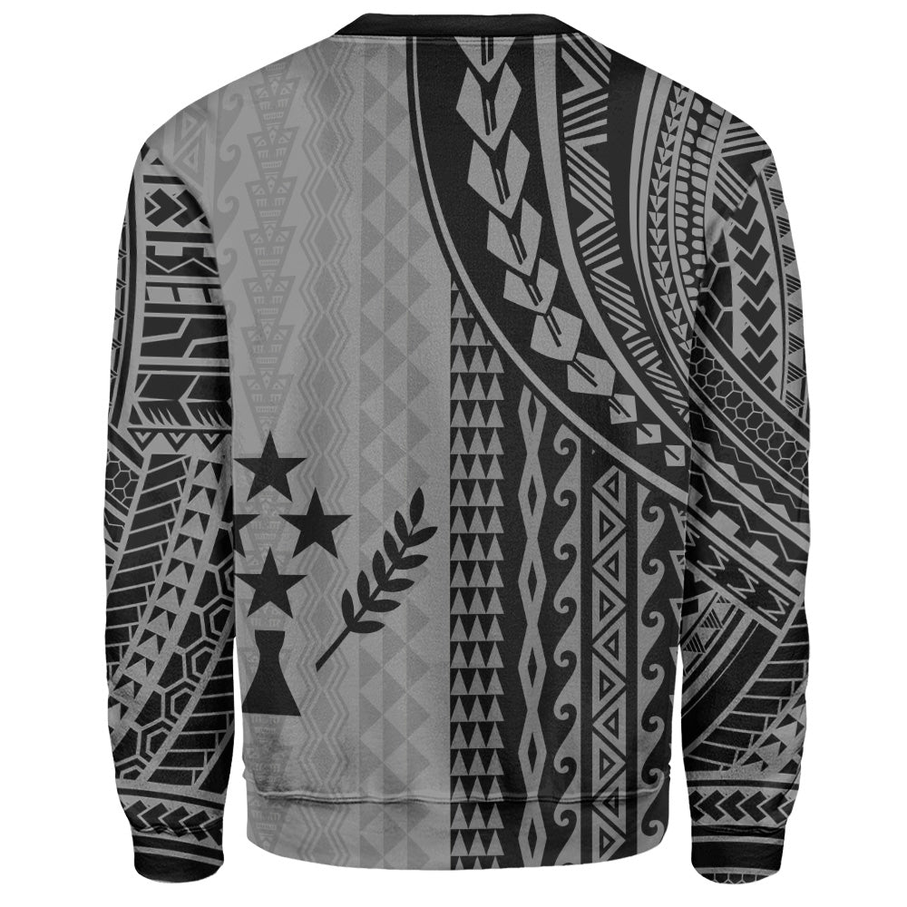 Kosrae Sweatshirt Polynesian Tattoo