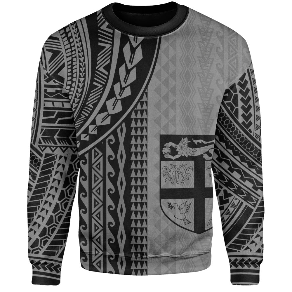 Fiji Sweatshirt Polynesian Tattoo
