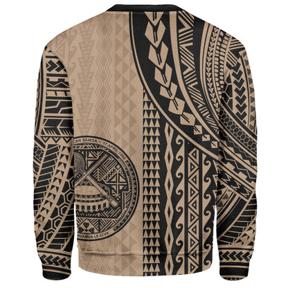 American Samoa Sweatshirt Polynesian Tattoo