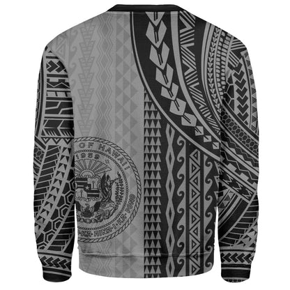 Hawaii Sweatshirt Polynesian Tattoo