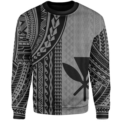 Hawaii Sweatshirt Kanaka Maoli Polynesian Tattoo