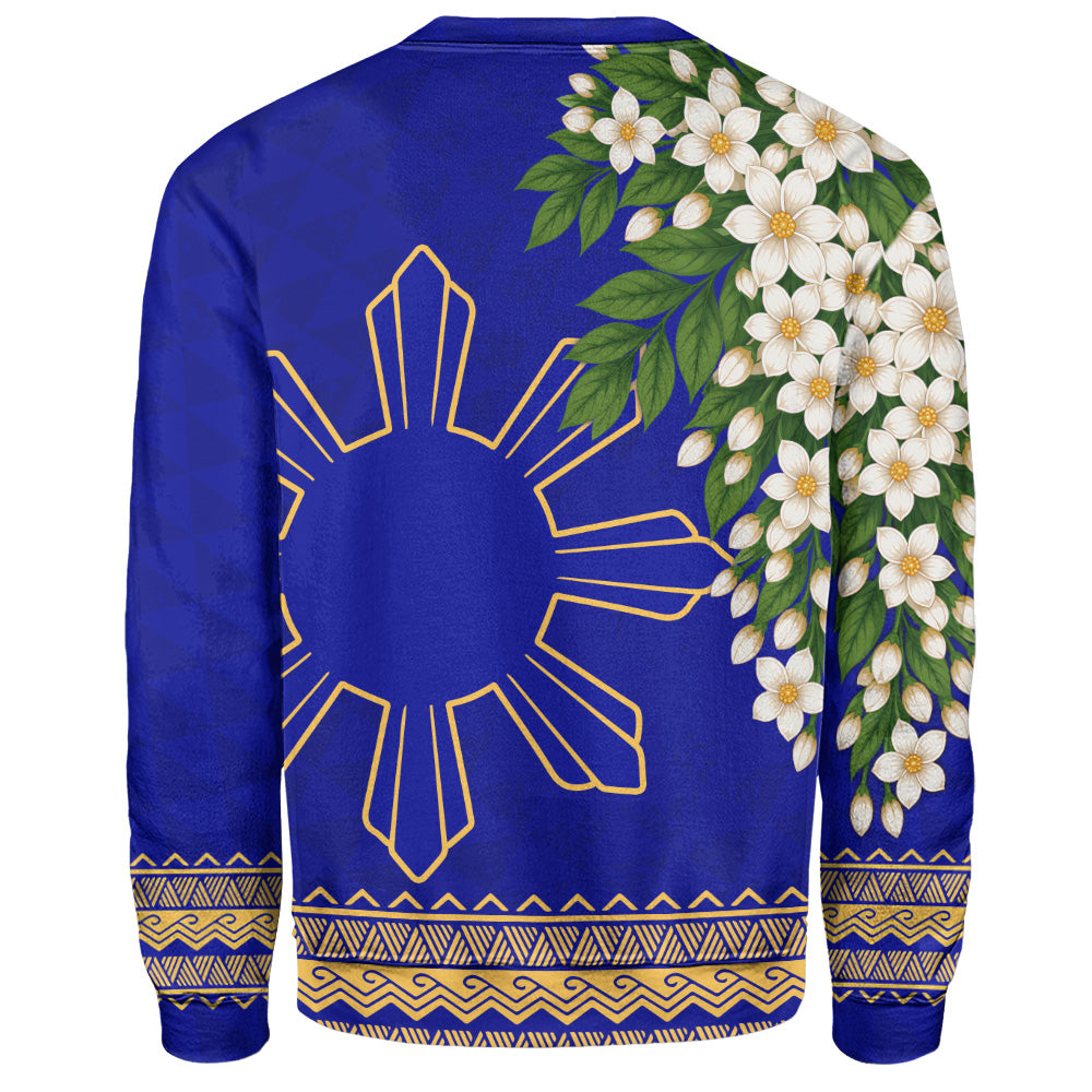 Philippines Filipinos Sweatshirt Sampaguita Sunshine Bloom Style